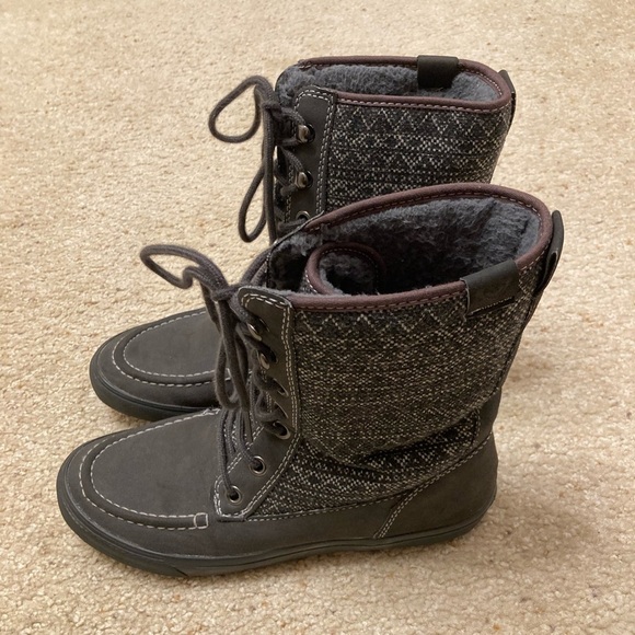 Roxy Chesapeake Lined Combat Boots Boho Outdoor Mid Calf Lace Up Fall Women's 9 - Picture 5 of 9